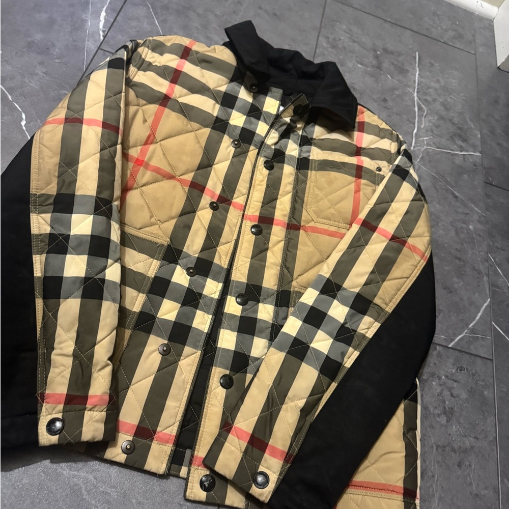 Burberry Boys Renfred Vintage-Check Quilted Jacket